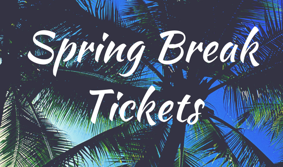 Custom Tickets for Spring Break Events